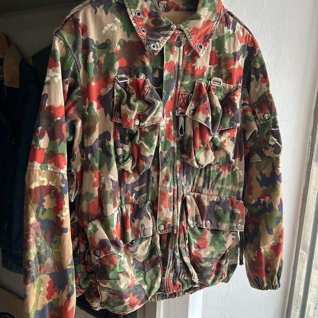 70‘s Swiss army M-70 Field jacket 52size