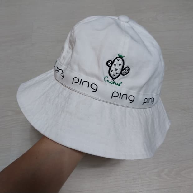 핑 프리사이즈 여성 모자