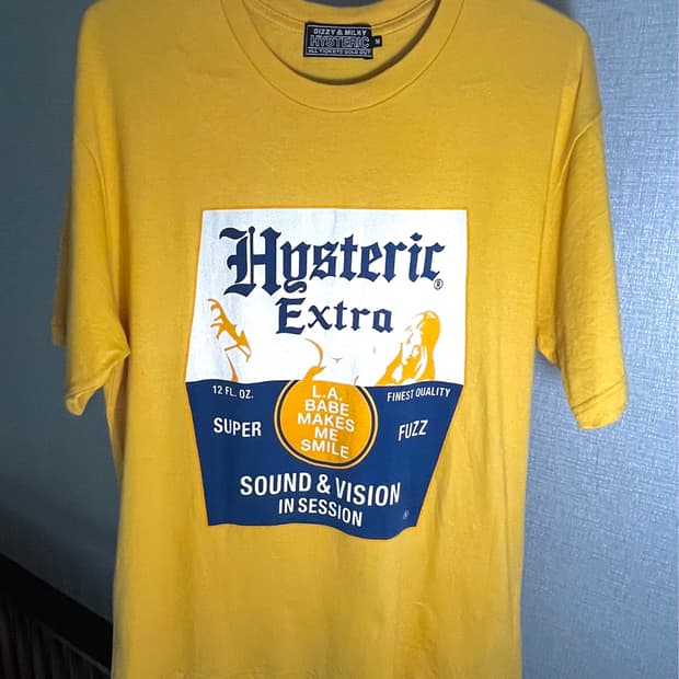 22SS HYSTERIC GLAMOUR EXTRA TEE corona