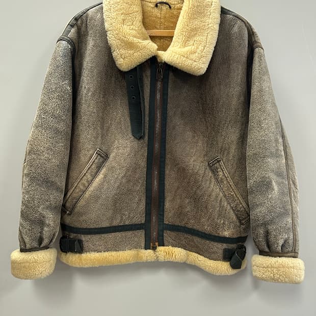 빈티지 B-3 무스탕