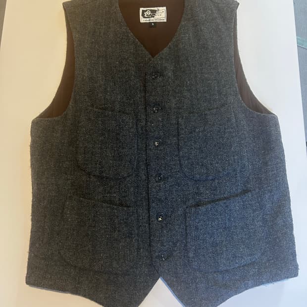 engineered garments 엔지니어드가먼츠 울 베스트 S