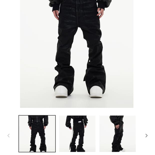 ASTT studio 부츠컷 왁스데님 (새상품)