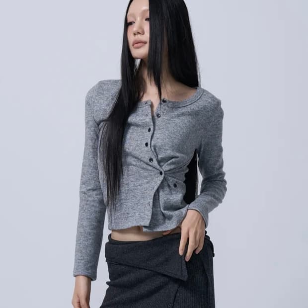 지제뮤지엄 언발 니트