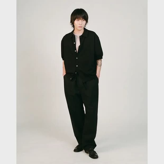 [M]셔터 PLAIN HALF CARDIGAN