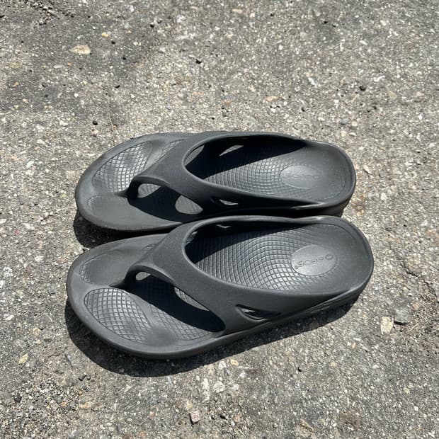 270 우포스 쪼리 슬리퍼 블랙