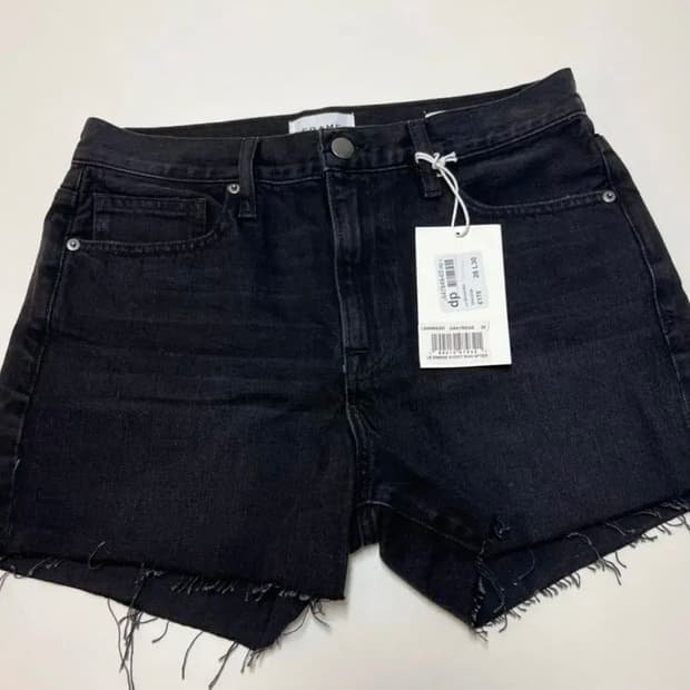 프레임 데님 숏 팬츠