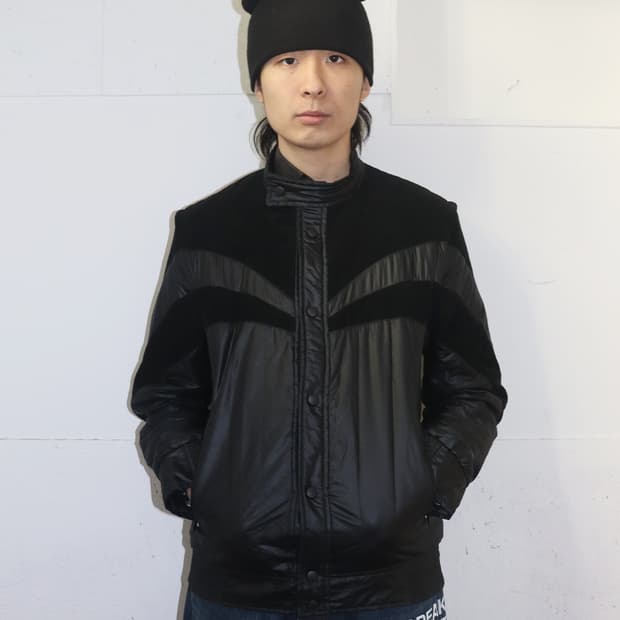 베로니크 브란퀸호 90s 코듀로이 패널 디테일 블루종