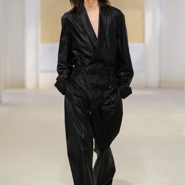 르메르 20ss 친츠 벨티드 팬츠