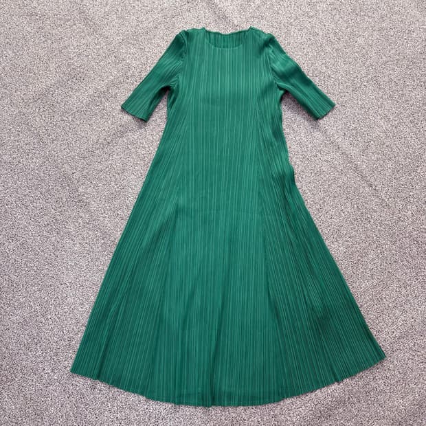 F 플리츠미 플리츠 롱 원피스 주름 0311J