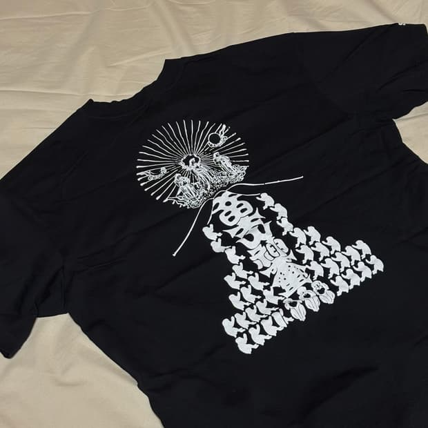 살로몬 재팬 익스클루시브 반팔 티셔츠 블랙