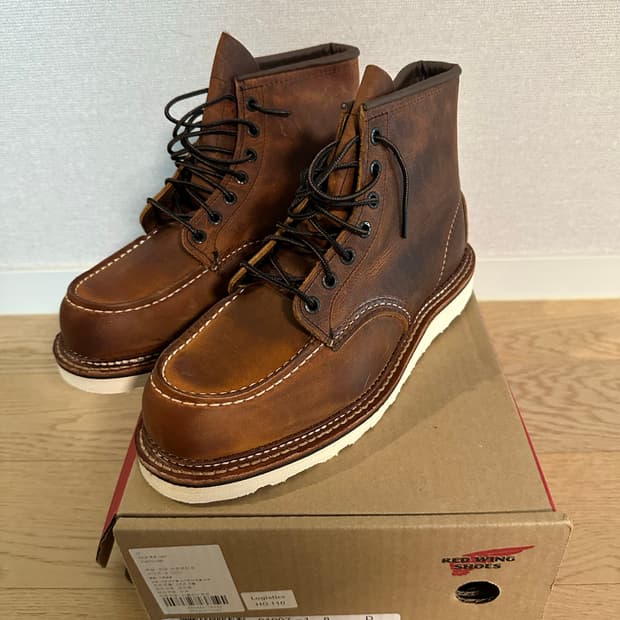 레드윙 6인치 목토 1907 카퍼 러프앤터프