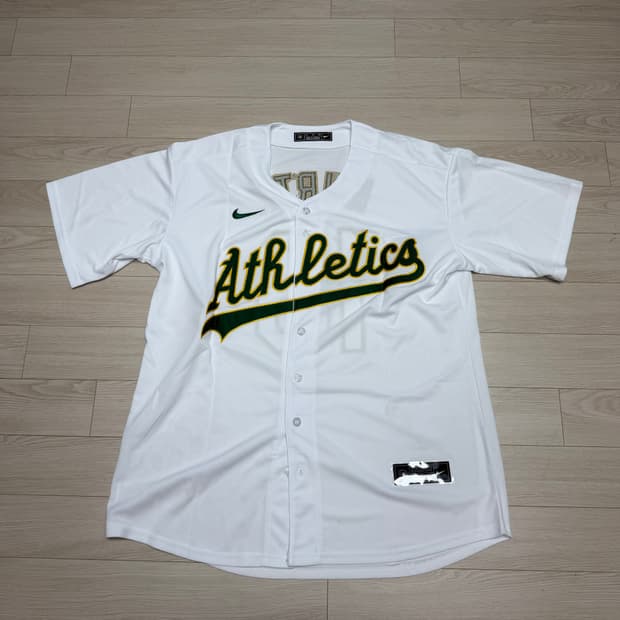 나이키 MLB 오클랜드 에슬레틱 닉 커츠 유니폼