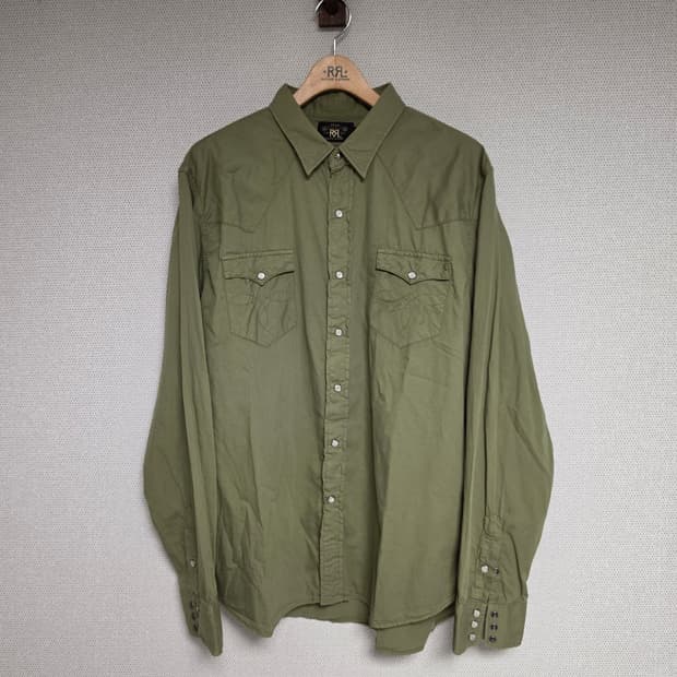 RRL 더블알엘 콘초 웨스턴 셔츠 XXL
