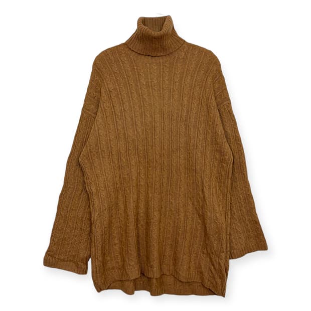 폴로 랄프로렌 터틀넥 꽈배기 니트 원피스 티셔츠