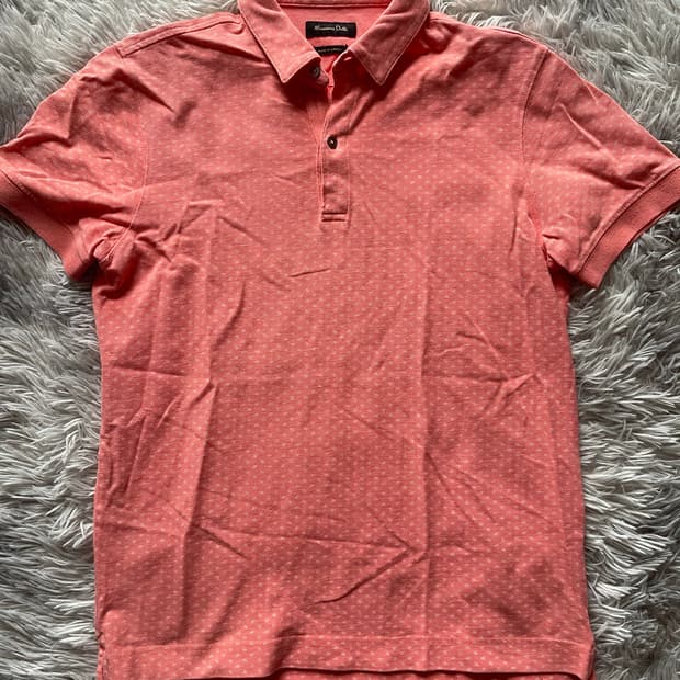 마시모두띠 코랄 톤 폴로 셔츠