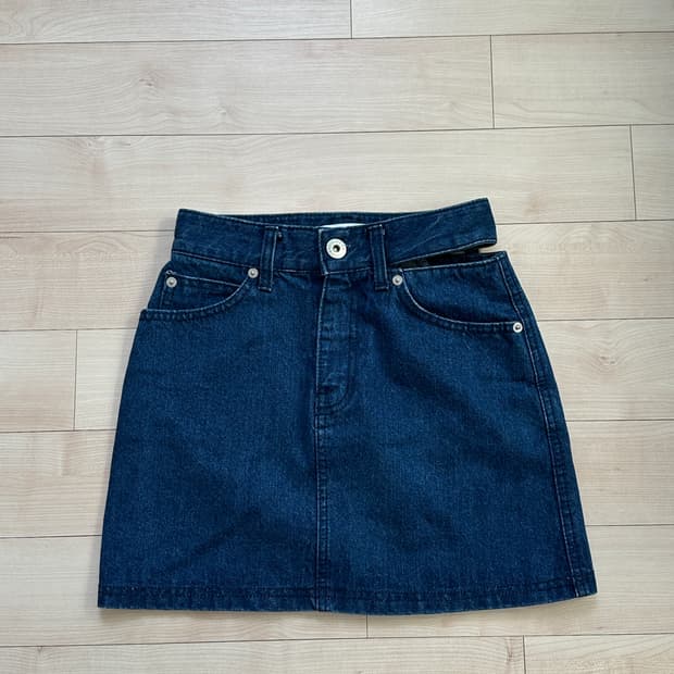 oioi 데님 미니 스커트 s사이즈