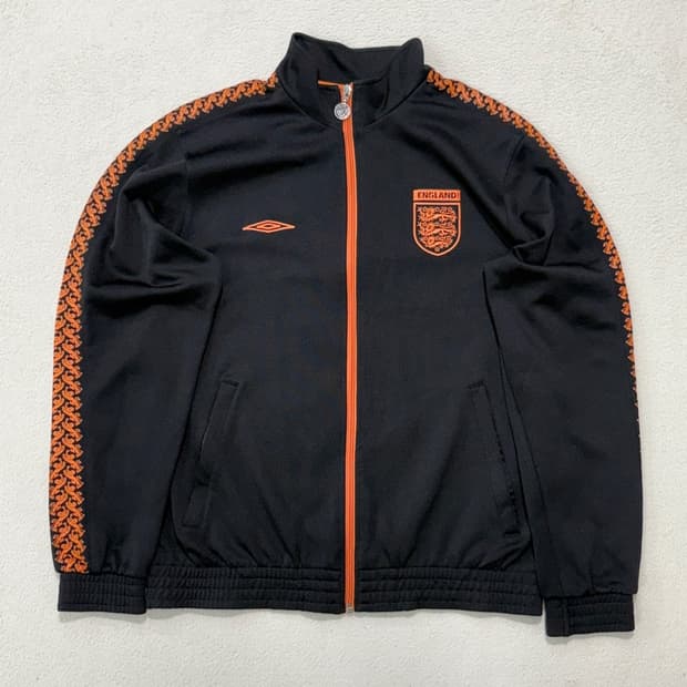 엄브로 잉글랜드 올드스쿨 희귀 축구 유니폼 져지 L