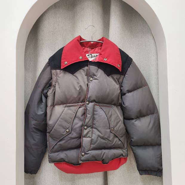 80s down vintage DOWN by SCHOTT 