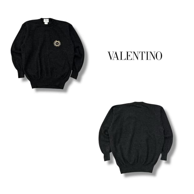  발렌티노 로고 니트 +명품 감정서 y13914