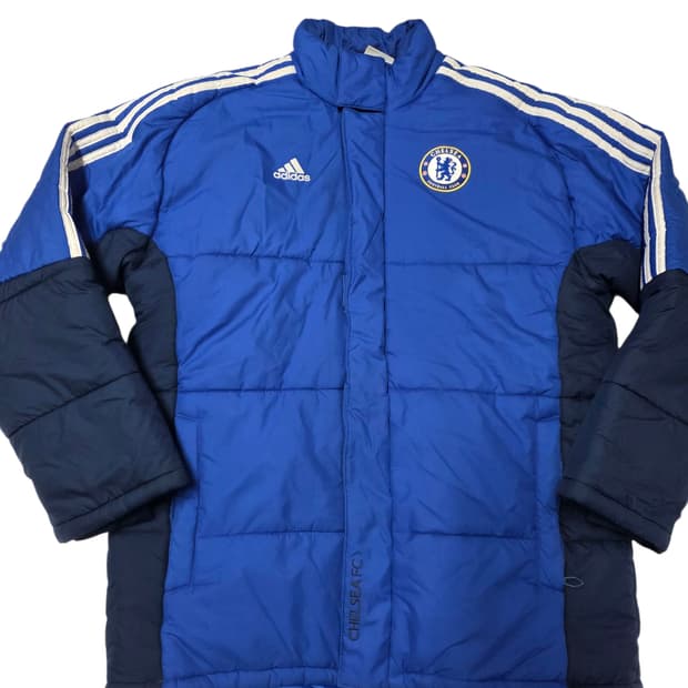 아디다스 첼시 블루 패딩 105 (72 58)