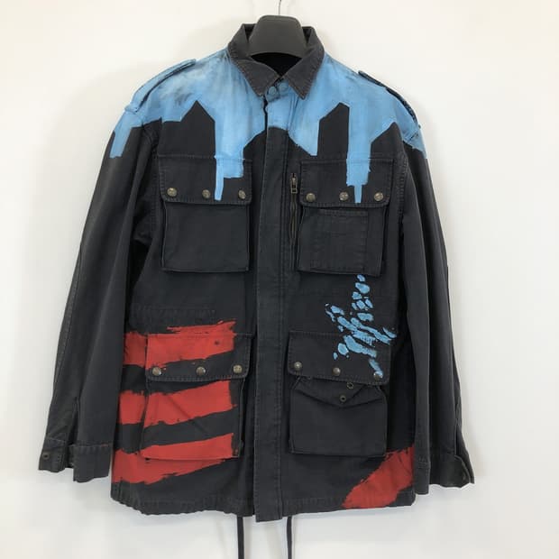 페이스커넥션 (국내판) 페인팅 자켓 M ~100