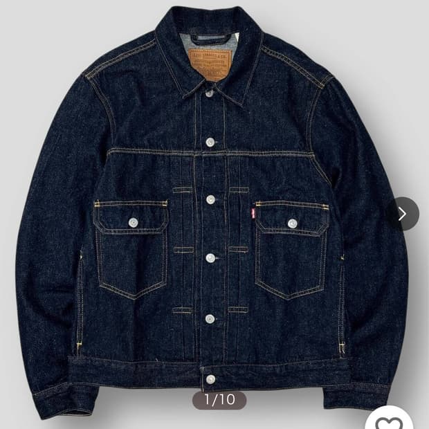 Levis biotop type 2 truker 데님자켓