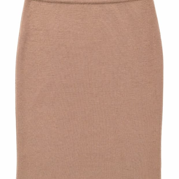 ETRO 밀라노 니트 스커트 44 핑크