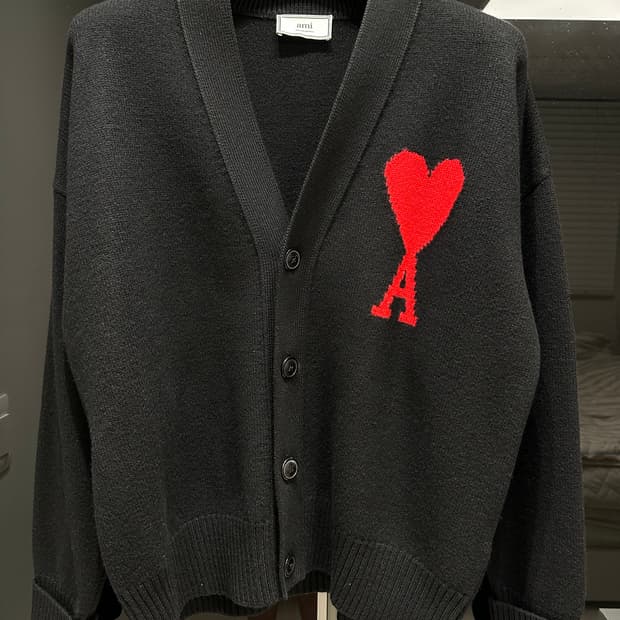 [M]아미 안타르시아 메리노울 가디건