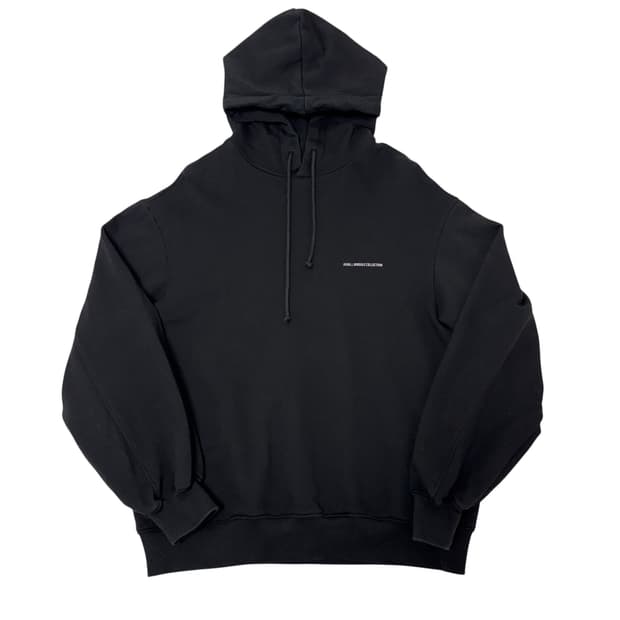준지 모듈 컬렉션 블랙 후드티 36