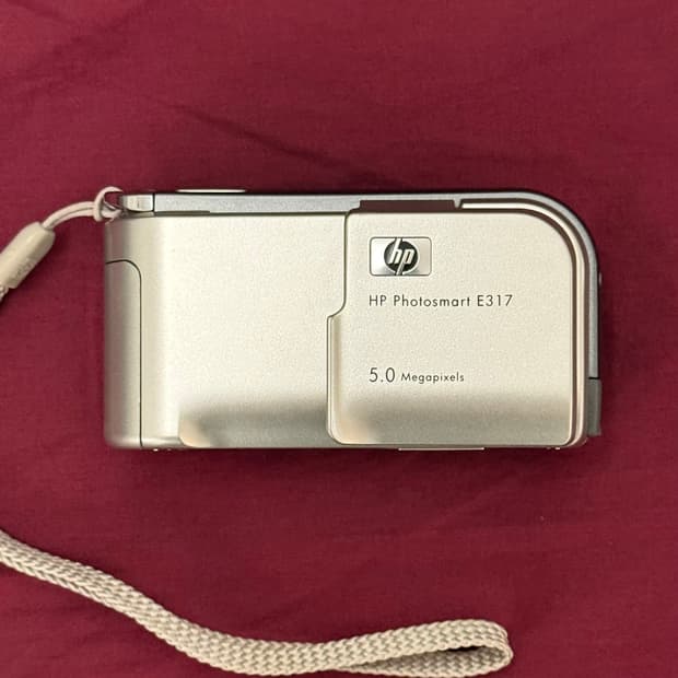 작례O) hp 포토스마트 E317 빈티지 디카