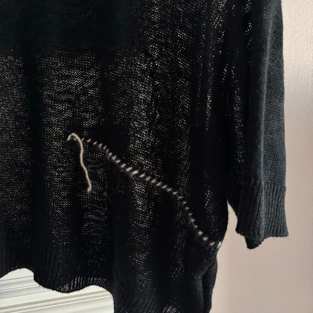 Yohji Yamamoto summer knit