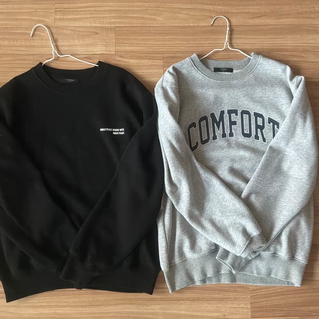 (일괄가격) 맨투맨 탑텐