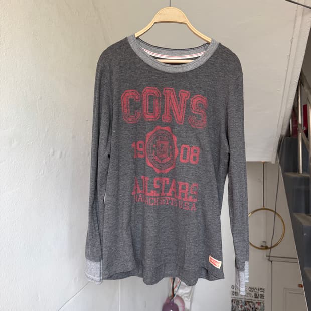 converse y2k 빈티지 프린팅 티셔츠