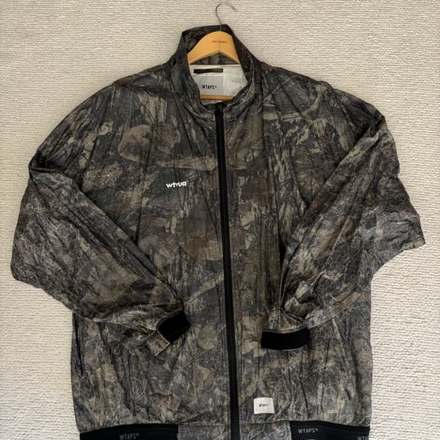 Wtaps 더블텝스 카모플라쥬 바람막이 4사이즈