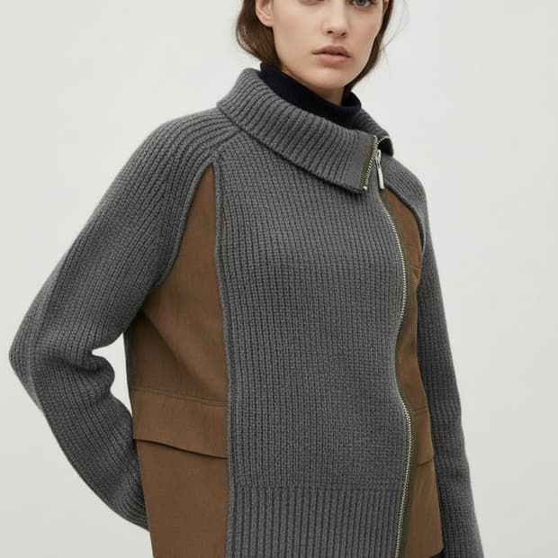 FW22 사카이 니트 수트 이중자켓(2)