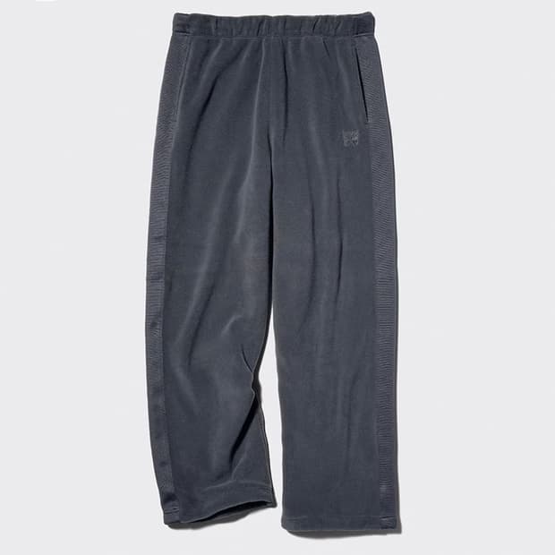 유니클로X니들스 와이드팬츠(다크그레이/M)