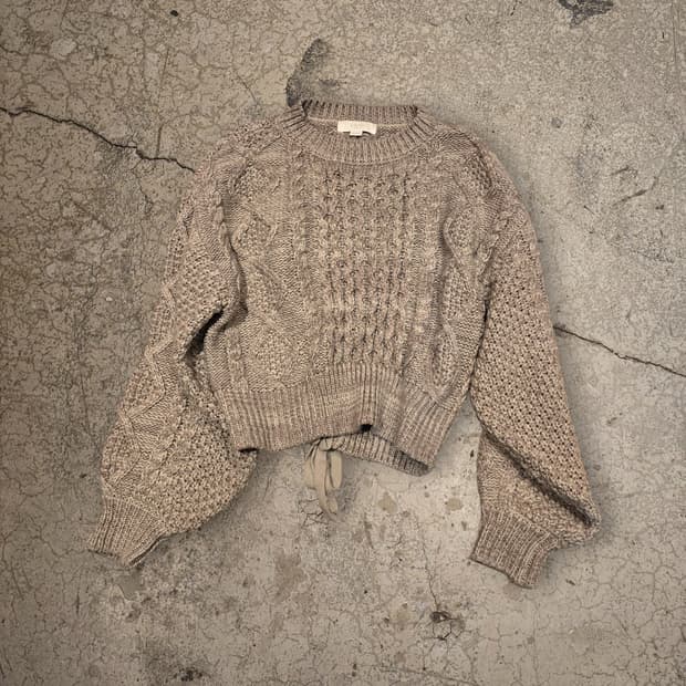 MING by BEAMS 크롭 스웨터