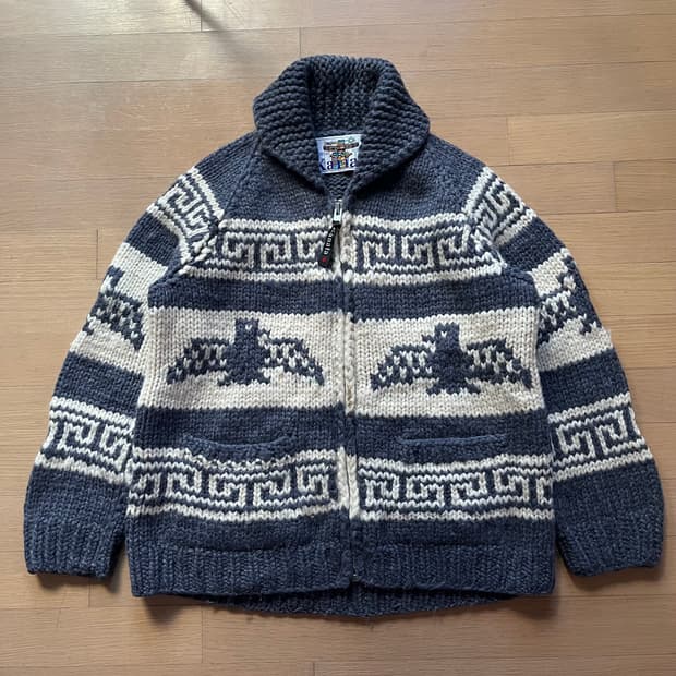 카나타 퓨어 버진 울 코위찬 스웨터 캐나다 제조