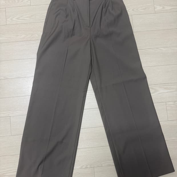 어나더오피스 / 모카 그레이 슬랙스 / 34