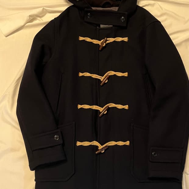 [L]에스피오나지 네이비 더플 코트