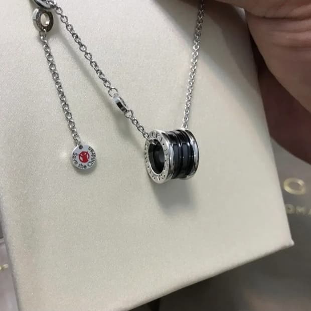 [정품/OS] 불가리 세이브더 칠드런 목걸이