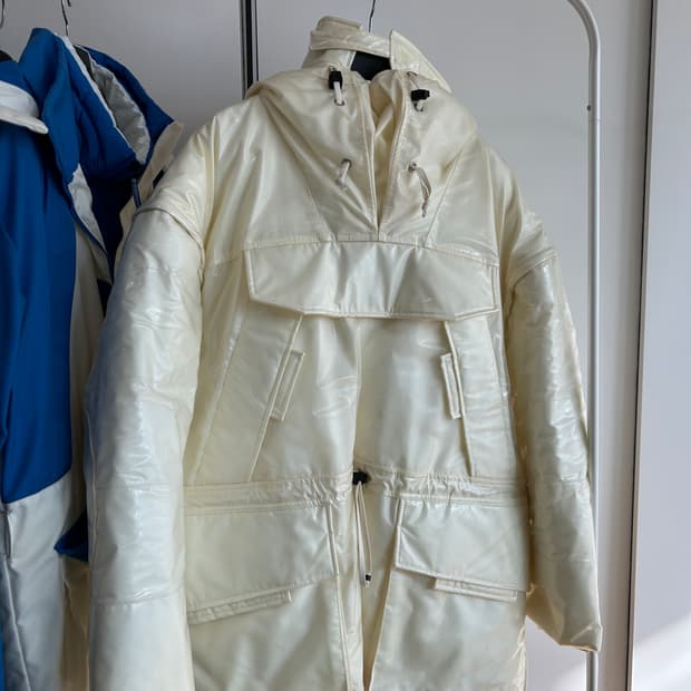 마르지엘라 화이트 다운 아노락