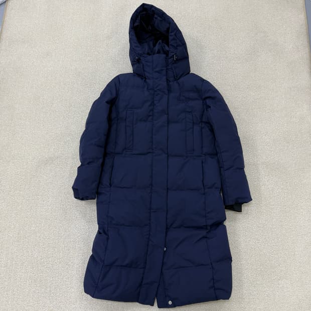 XS 게스 여성 덕다운 롱패딩 0126T1