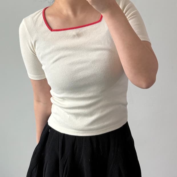 더오픈프로덕트 니트반팔