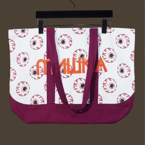 MISHKA X 캐럿 아이볼 토트백