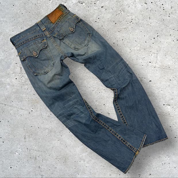 [30] 트루릴리젼 조이빅티 데님 청바지 팬츠 C74