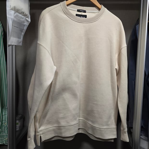 알레그리 럭스웜 맨투맨 / 베이지 / M