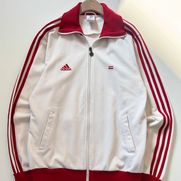 Adidas 아디다스 코르도바 레드화이트 트랙탑