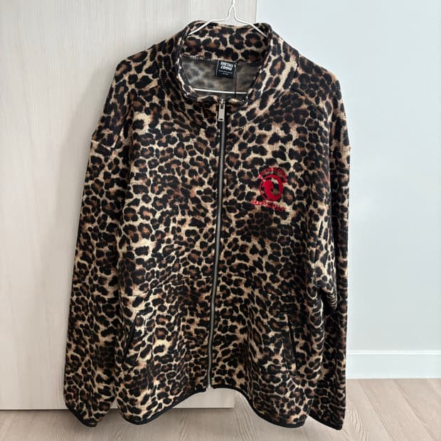 GANGSWAT Leopard Fleece Jacket