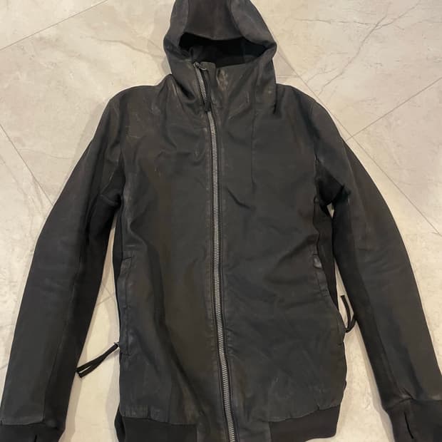 보리스비잔사베리 zipper22 봄버 후디드 닌자 자켓